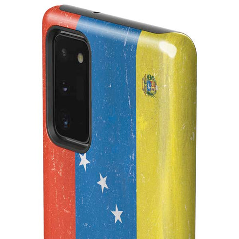 Venezuela Flag Distressed Galaxy Note20 5G Pro Case